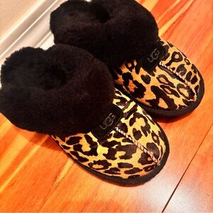 UGG Leopard Print Slippers